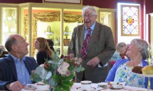 Afternoon tea with Henry Sandon MBE